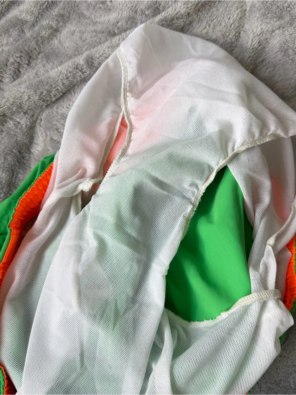 green polo ralph lauren swim trunks size large
